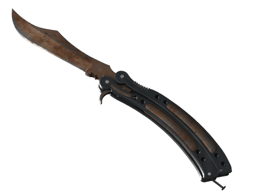 ★ StatTrak™ Butterfly Knife | Rust Coat