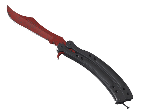 ★ StatTrak™ Butterfly Knife | Crimson Web